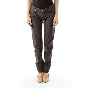 BCBG MaxAzria Black Straight Leg Jeans